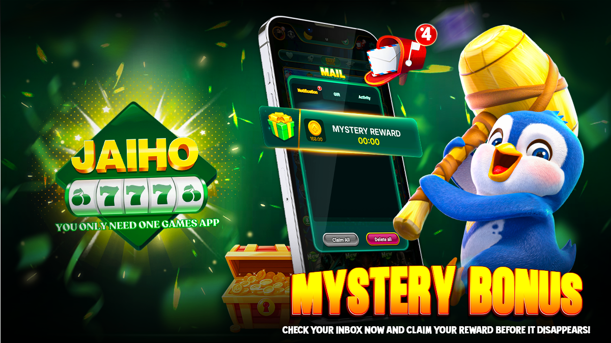 JAIHO 777 Mystery Bonus Everyday at 00:00AM !
